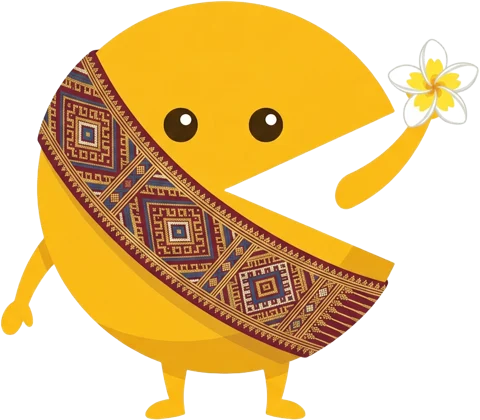 CL&GLOBAL mascot in Laos costume