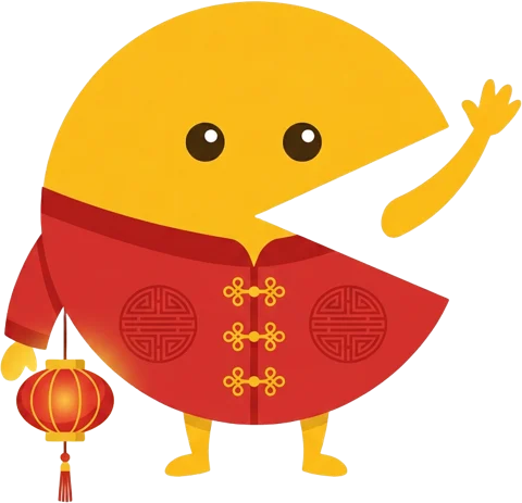 CL&GLOBAL mascot in China costume